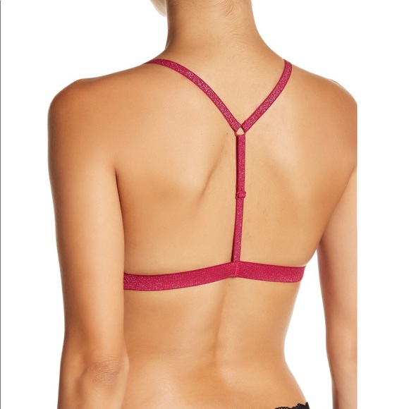 NWT Free People Swept Away Pink Soft Bralette - Picture 2 of 6